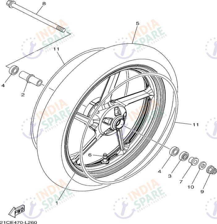 FRONT WHEEL